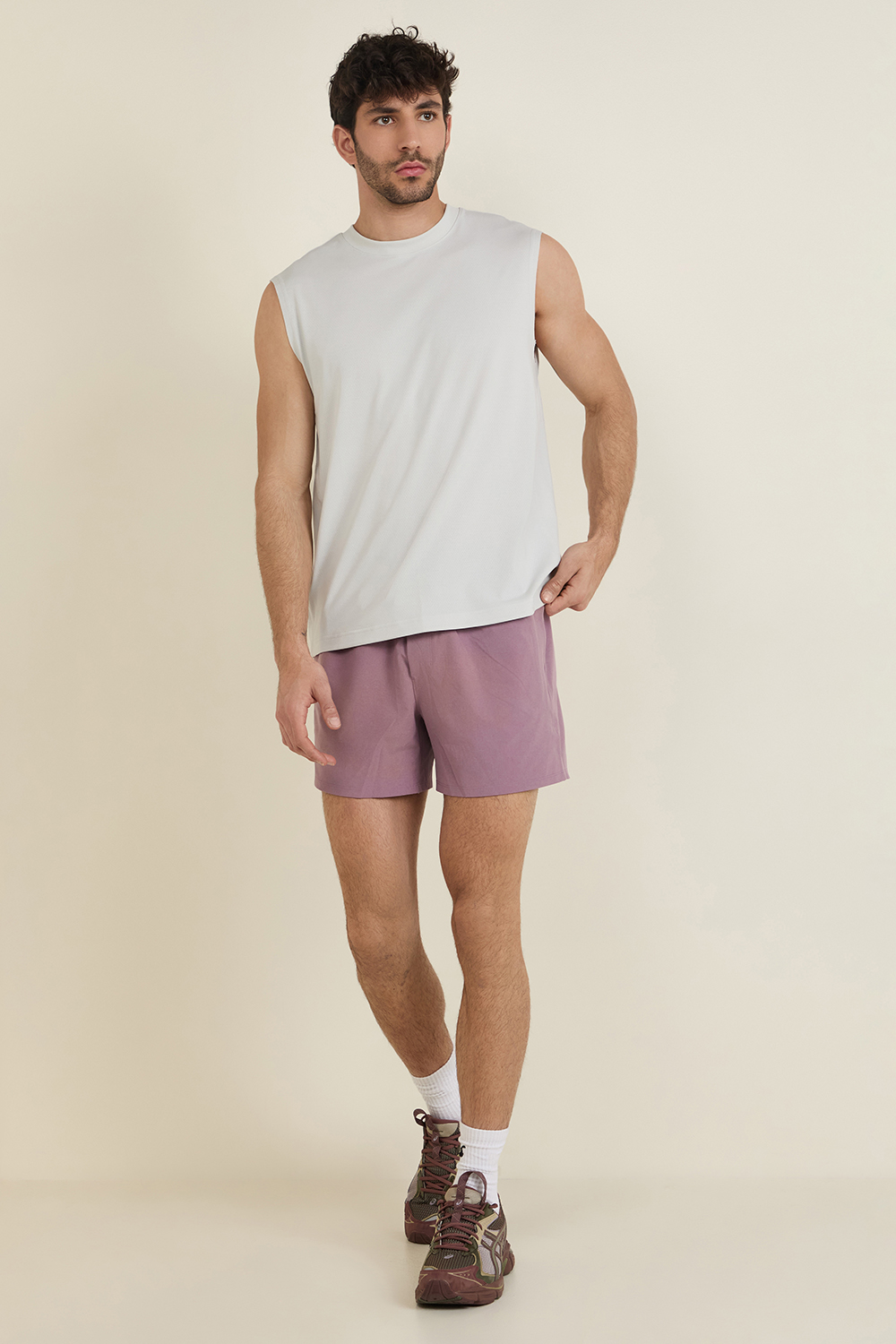 Relaxed-Fit Train Sleeveless Graphic